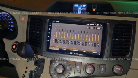 Màn hình DVD Android xe Toyota Sienna 2011 - 2013 | Gotech GT8 Max